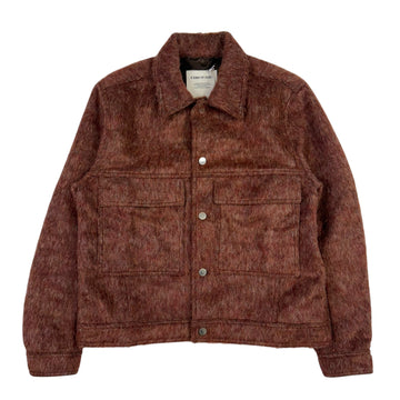 Dragan Wool Jacket Hairy Sienna