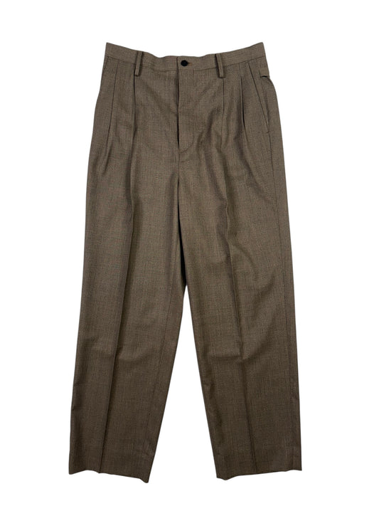 Shoecut Wool Trousers Salt and Pepper