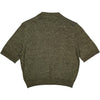Knitted T-Shirt Italian Wool Blend Olive