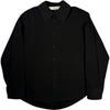 Trino Shirt Black Fine Poplin