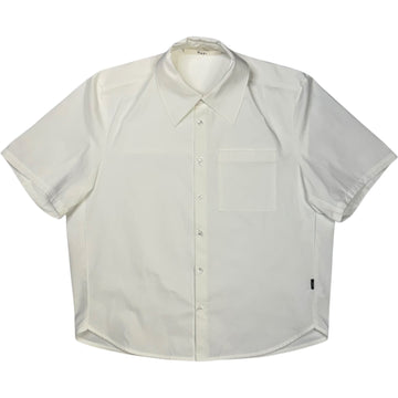 Waylon Shirt White Fine Poplin