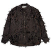Wes Shirt Fringed Brown