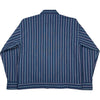 Station Jacket Blue Cotton Stripe Jacquard Oxford Cloth