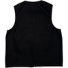 Vest Black 12oz Cotton Duck Canvas