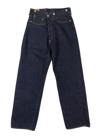1930s Straight Denim Pant Indigo One Wash