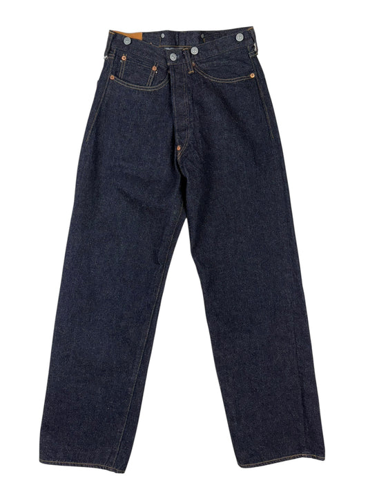 1930s Straight Denim Pant Indigo One Wash