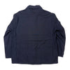 Wool Gauze Work Shirt Jacket Navy