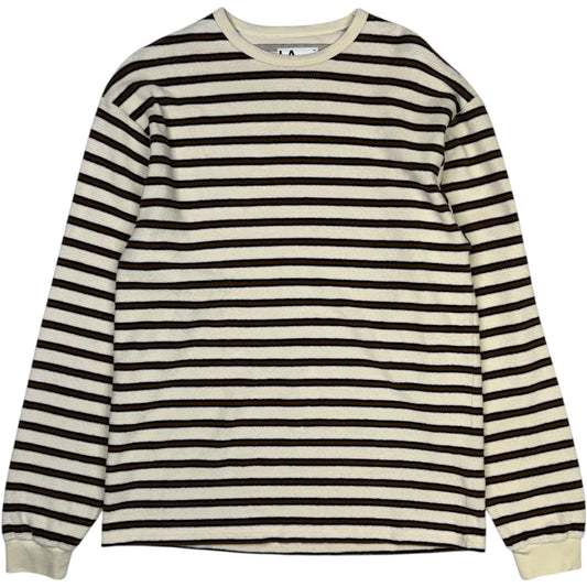 Feijo Long Sleeve T-Shirt Aztec Brown Stripe