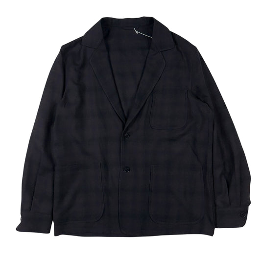 Wool Dark Charcoal Ombre Oregon Blazer