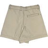Aadan Belted Denim Shorts Ecru
