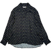 Rhodes Long Sleeve Open Collar Navy