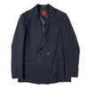 Double Breasted Duplon Blazer Navy