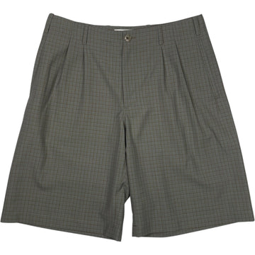 Ponte Shorts Frosted Moss Check Nexwool