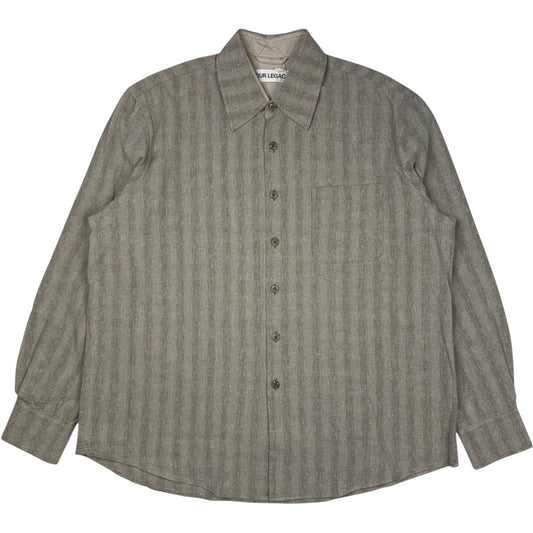 Above Shirt Sage Trail Check Dryline Weave