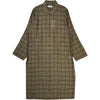 Strand Shirt Walnut Grid Cloud Cotton Silk