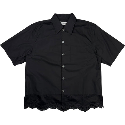Every Shirt Shortsleeve Void Black Fine Poplin