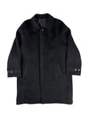 Accession Coat Black Wool