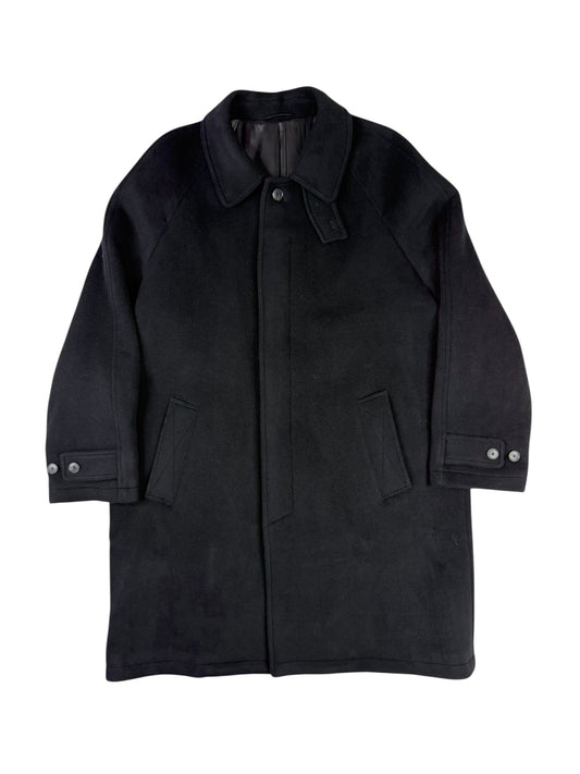 Accession Coat Black Wool