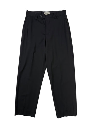 Study Trouser Black Wool