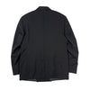 Double Breasted Blazer Black Wool