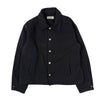 Painters Jacket Brushed Black Cotton