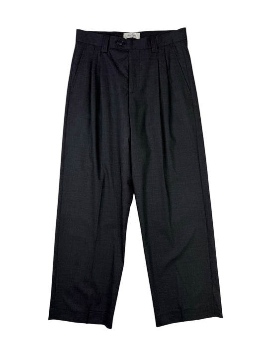 Classic Trouser Dark Grey Wool