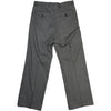 Wide Pleated Trouser Grey Melange