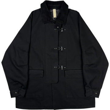 Firemans Jacket Cotton Black