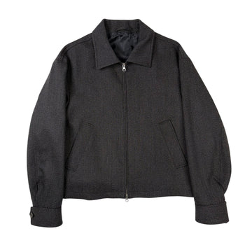 Mail Jacket Brown Melange Stripe