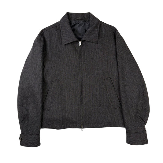 Mail Jacket Brown Melange Stripe