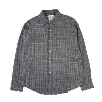 Executive Shirt Dark Grey Check