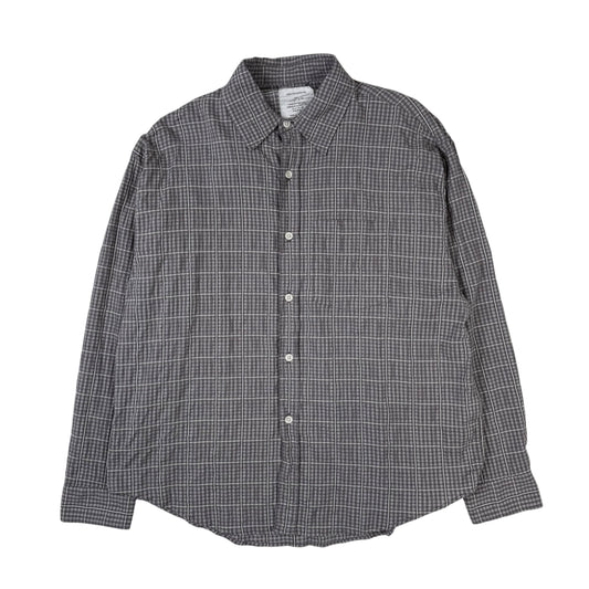 Executive Shirt Dark Grey Check