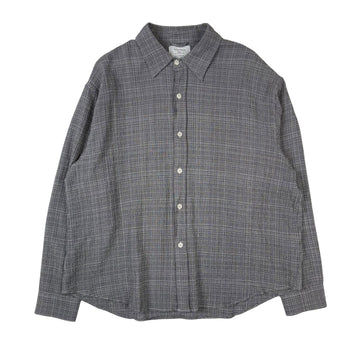Vacation Shirt Mini Houndstooth Seersucker