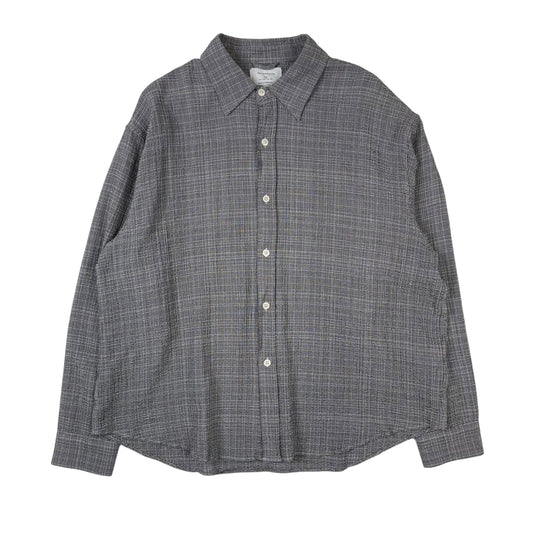 Vacation Shirt Mini Houndstooth Seersucker