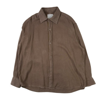 Gambler Shirt Dark Taupe Fuzz