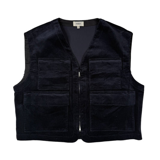 Gilet Travel Cinquecento Corduroy Navy