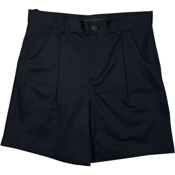 Cotton Linen Short Deep Navy