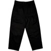 Double Pleated Pant Black