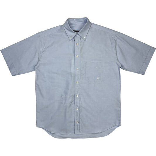 Short Sleeve Oxford Shirt Sky Blue