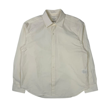 Generous Shirt Warm White Poplin
