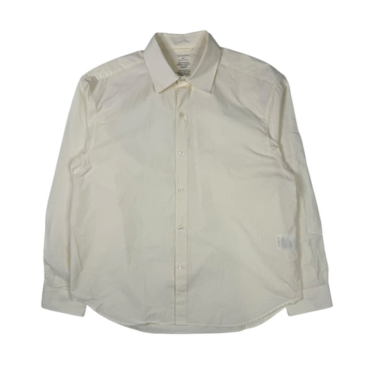 Generous Shirt Warm White Poplin