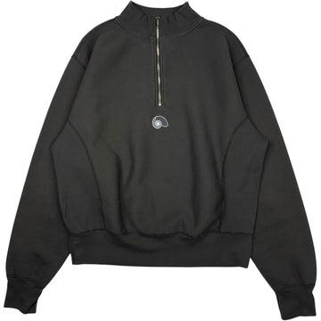 Fleece Quarter Zip Black