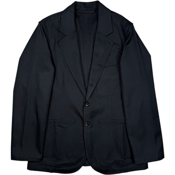 Cotton Linen Suit Jacket Deep Navy