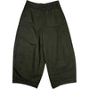 Deadbeat Trouser Dark Green Cotton Linen