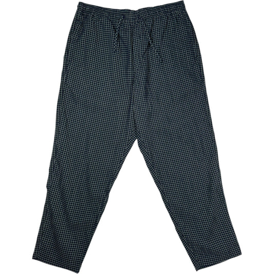 Alva Skate Trouser Navy Waffle Check