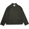 Garment Dyed PJ Overshirt Dark Olive Tencel Linen Cotton