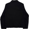 Groundhog Jacket Black Garment Dye Cotton Twill