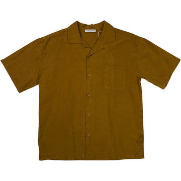 Sidri Shirt Orange Tencel Linen