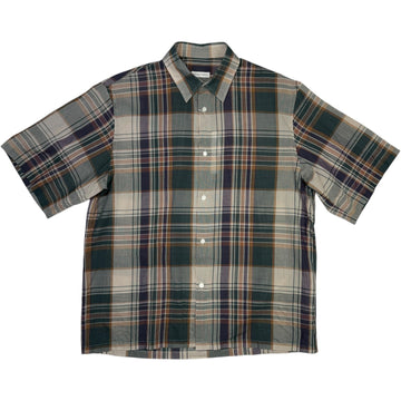 Forest Plaid Short Sleeve Shirt