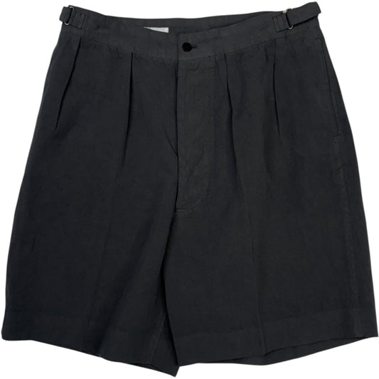 LWC x Kaptain Sunshine Cotton Linen Shorts Charcoal